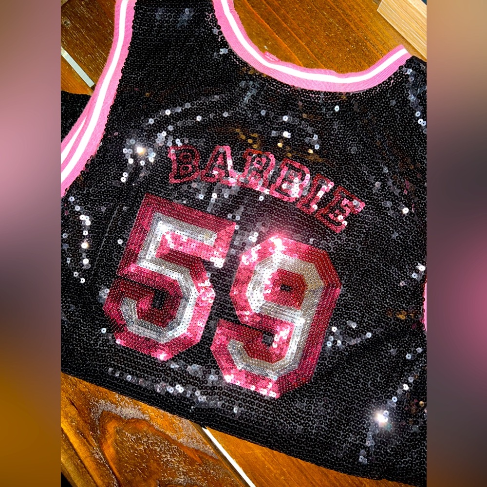 Barbie sequin jersey